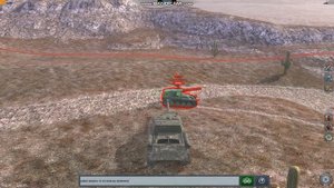 Где бк у двоих танков.