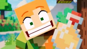 "ЗЛАЯ АЛЕКС" ? [БЕЗ ЭФФЕКТОВ] Minecraft Animation Music Video-НА РУССКОМ-By Русский Перевод. (COVER