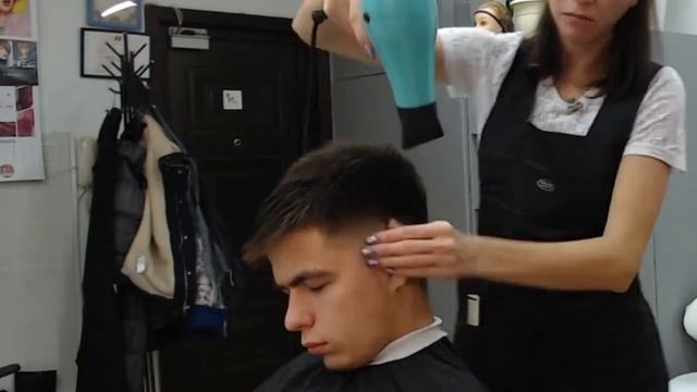 Парикмахеръ студия Веры Жуковой. Мужская стрижка обучение. смотреть онлайн