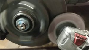 Шлифовка тормозных дисков от борозд своими силами