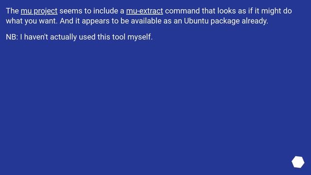 Utility for extracting MIME attachments смотреть онлайн