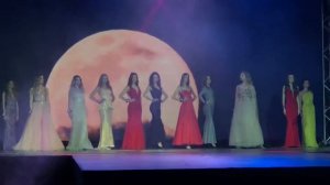 Мисс Минск-2021. Дефиле в вечерних платьях, хореограф-постановщик дефиле - Нина Савельева.