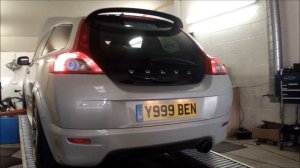 Volvo C30 with Milltek turbo-back exhaust and Shark Stage 1 remap