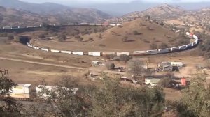 Железнодорожная петля, движение поезда в гору по кольцу