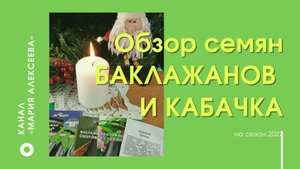 Обзор семян баклажанов и кабачка на сезон 2022.mp4