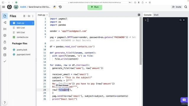 Send an Email with Modified Attachment | Automate Everything with Python