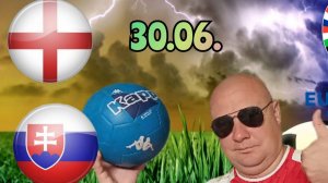 Евро 2024/Англия-Словакия/30.06./Футбол сегодня