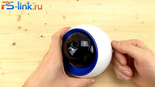 Беспроводная умная внутренняя WiFi IP 2MP 1080P камера видеонаблюдения PS-TE10/PS-TE20 смотреть онлайн