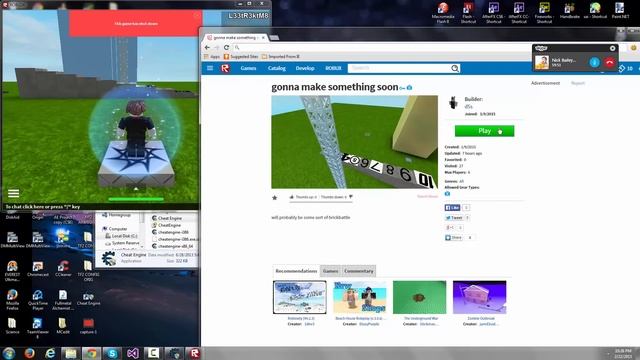 How To Bypass Roblox With Cheat Engine 6.3 [UPDATED] + ADDRESSES
