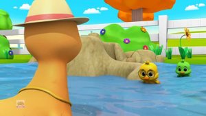 Пять маленьких уток, подсчет чисел и русские потешки для детей