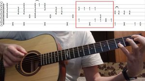 Animal ДжаZ - Три полоски РАЗБОР на гитаре в стиле фингерстайл