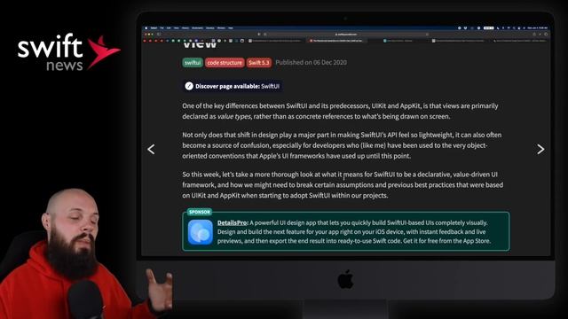 MortyUI, CoreData, SwiftUI Views and Snake in SwiftUI смотреть онлайн