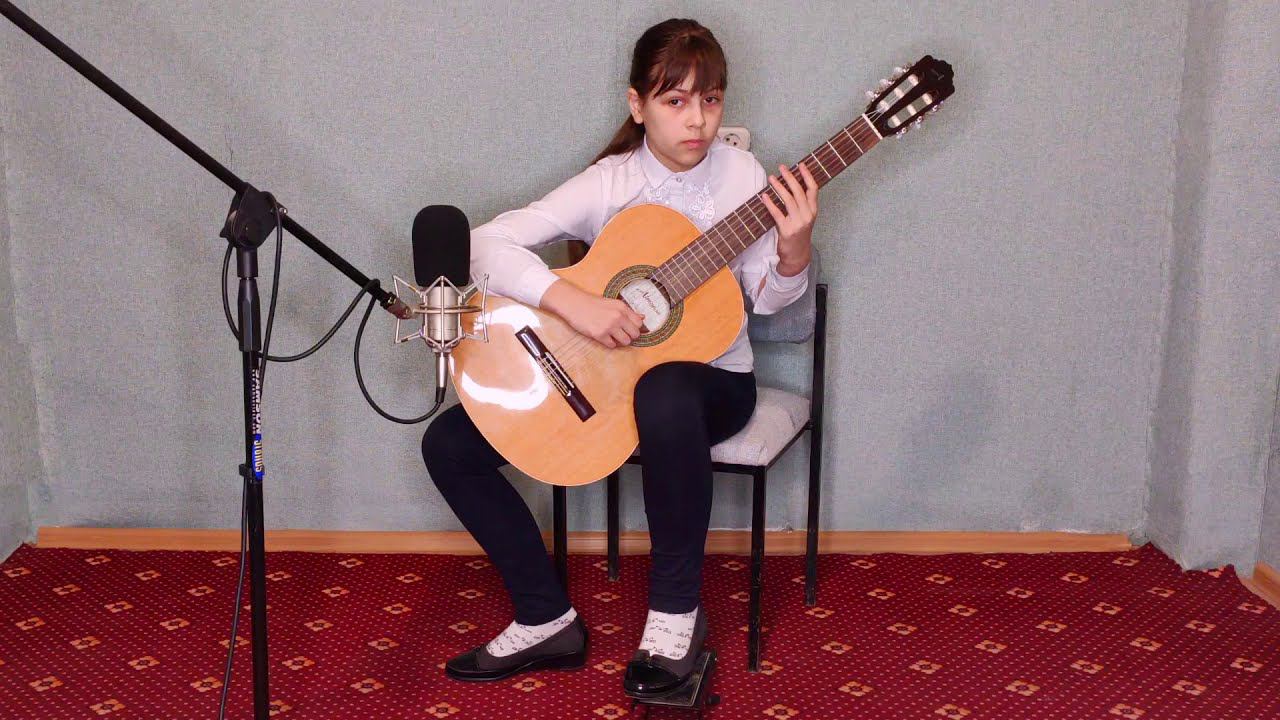 В. Кузнецов "Мелодия листьев и дождя". Исп. Виталина Шевченко. Климовская ДМШ. смотреть онлайн