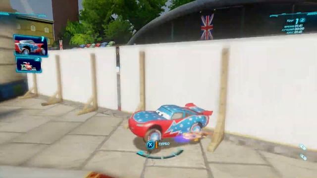 Тачки 2 (Xbox 360) - Боевой Заезд - 2 круга - Гайд-тур - Молния Великий смотреть онлайн