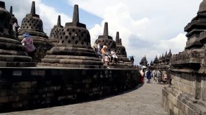 Stupa terbesar di candi borobudur