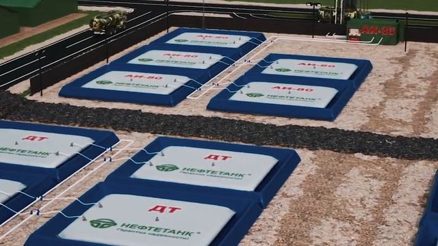 Нефтетанк - мягкие резервуары VS металлические резервуары