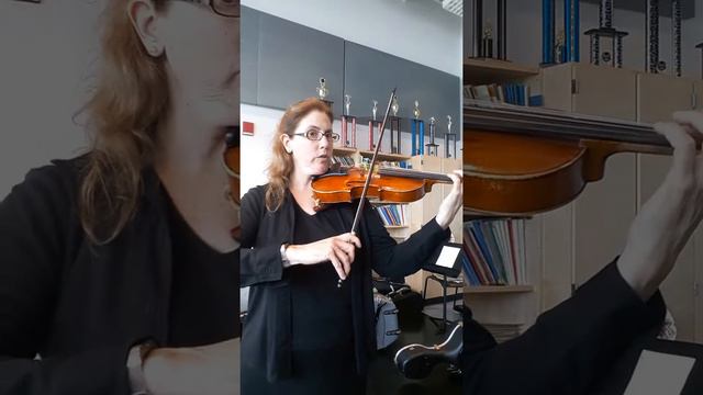 Vivaldi, Concerto in A Minor, 3rd Movement, page 1, violin practice video, page 1 slow practice vid смотреть онлайн