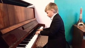 Афонин Максим. И. С. Бах "Двухголосная инвенция N 13"