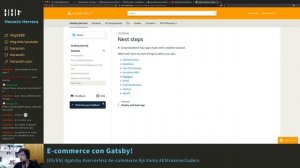 LIVESTREAM: GatsbyJS + E-Commerce - Day 5