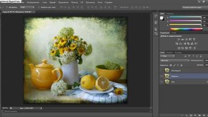 Рисунок из фото в фотошоп cs6