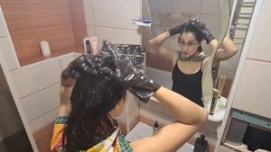 ?LOREAL | КАК ПОКРАСИТЬ ВОЛОСЫ ДОМА |  БЕЗ КИСТОЧКИ И ПОМОЩИ | КРАШУ, СМЫВАЮ, ПОКАЗЫВАЮ РЕЗУЛЬТАТ