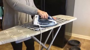 Step 1: Ironing fabric