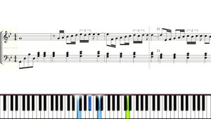 Adagio - Secret Garden: Piano tutorial with score