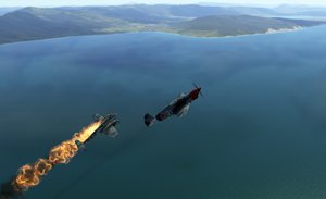 групповой бой Як-7б против  Bf 110 E-2,  засчитали сбитым истребитель, победа