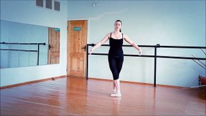 ПУАНТЫ. Занятия на пуантах. Середина