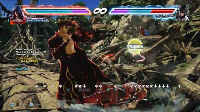 TEKKEN 7 | New Update ! Jungle Outpost 2 + Music ! | Practice Mode смотреть онлайн