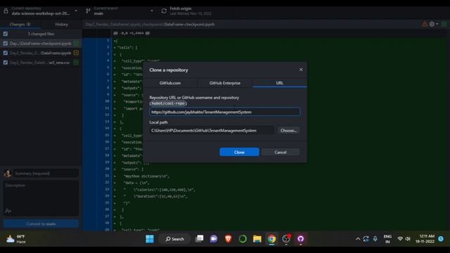Git vs GitHub | GitHub tutorial for beginners 2022 | clone github repository | new github account смотреть онлайн