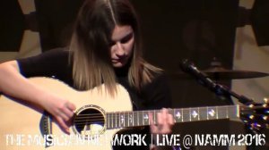 TAYLOR GUITARS w/ GABRIELLA QUEVEDO (Ebon Coast by Andy McKee) - NAMM 2016 - TMNtv