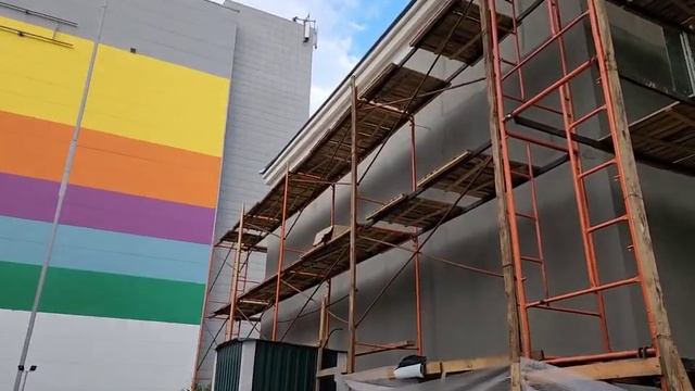 Мокрый фасад, декоративная штукатурка (караед, дождик) 2023 год смотреть онлайн