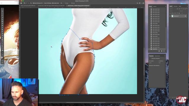 Power Girl Photoshop Compositing Process: Part 2 смотреть онлайн