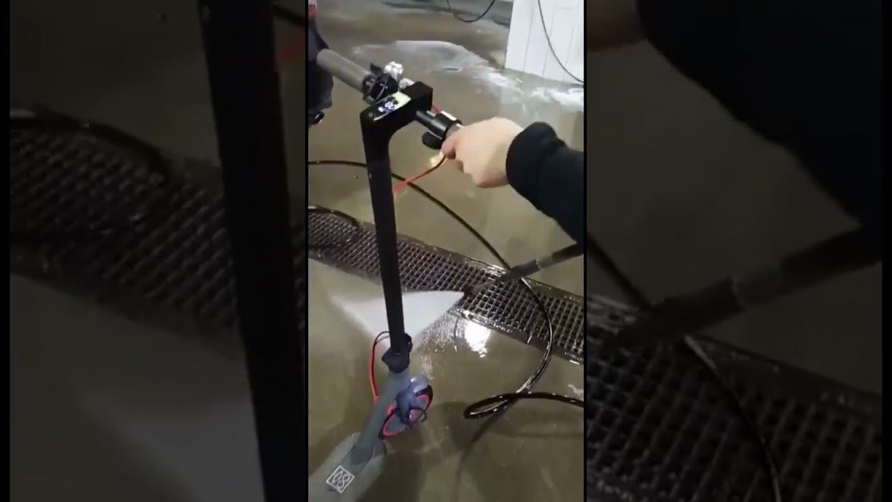 Электросамокат Aovo M365 Pro на tech-iq.ru #гидроизоляция смотреть онлайн