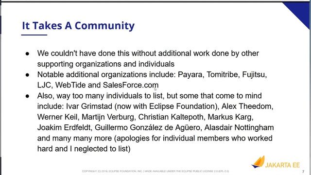 Jakarta EE Community Call | 2019-10-16 смотреть онлайн
