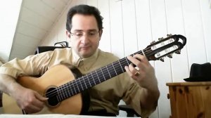 Romanza for solo  Guitar  by THierry Tisserand