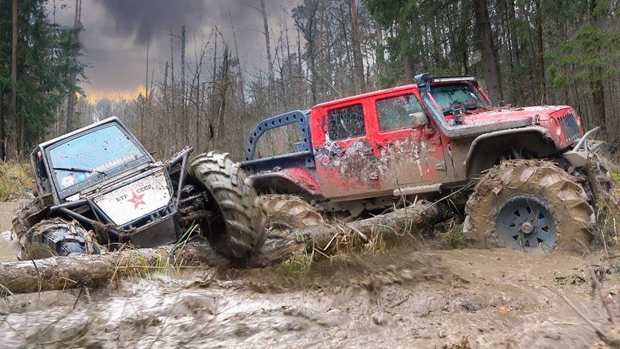 Jeep по бездорожью