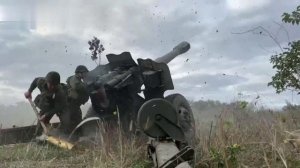 Как работает артиллерия 100-й бригады НМ ДНР у Первомайского
