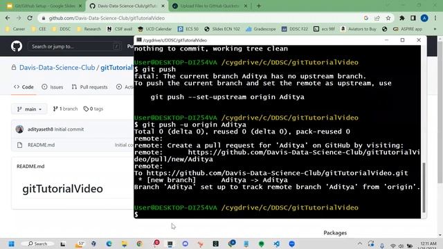 Git/Github Setup - DDSC смотреть онлайн