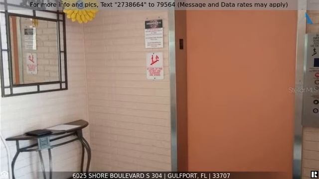 Priced at $180,000 - 6025 SHORE BOULEVARD S 304, GULFPORT, FL 33707 смотреть онлайн