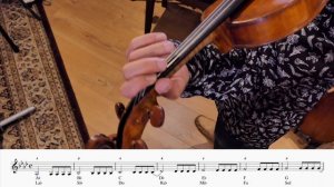 Violin A♭ Major scale, Play through (♩ = 100)

STUDENT