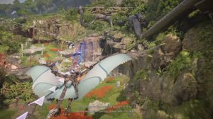 Horizon Запретный Запад: Burning Shores - Полет по треку на северо-запад