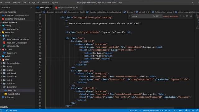 Sistema Gestión de Tickets HelpDesk con PHP, Mysql y JS - MVC - Parte 14 смотреть онлайн