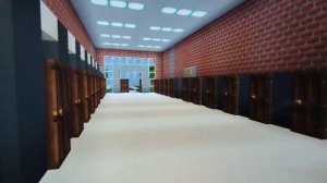 кнопка пожарной сигнализации в школе в Майнкрафте