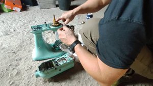 Ремонт планетарного миксера Kitchen Aid.