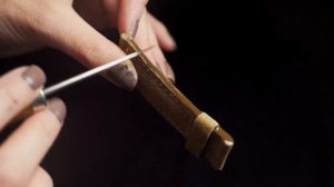 BRUSNITCYN. Покраска края ремешка для часов Panerai