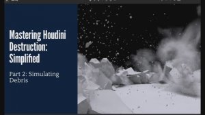 Mastering Houdini Destruction Simplified part 2