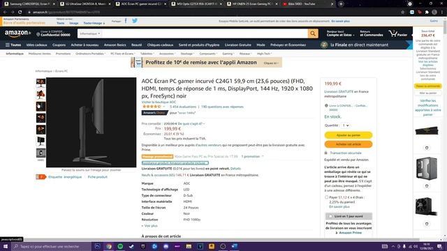 TOP 5 ECRANS GAMERS 144HZ/165HZ PAS CHER (PC/XBOX/PS4/PS5) смотреть онлайн