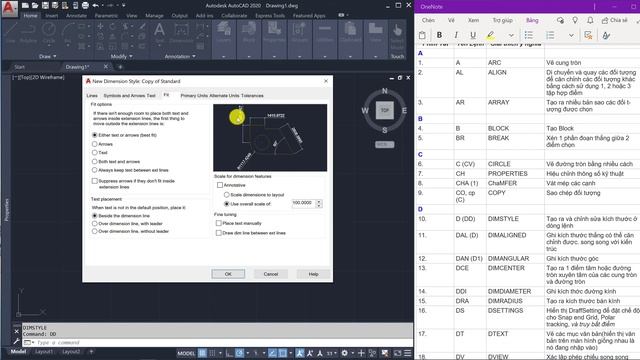 Autocad 2020 - Bài 2.2: Các Lệnh Cơ Bản – P2 | Dimstyle, Dimaligned, Dimangular | Sugar MEPF смотреть онлайн